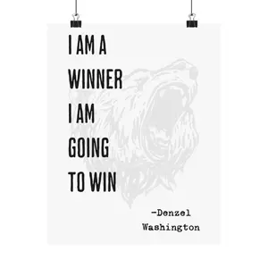 I Am A Winner I Am Going To Win