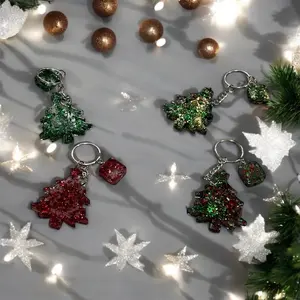 Christmas Tree Keychains