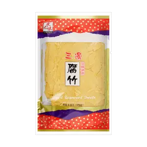 ASIAN TASTE Dried Bean Curd Sticks (Fu Zhu) - 170g Pack | Premium Soy Product for Asian Cuisine, Stir-fries, Hot Pot