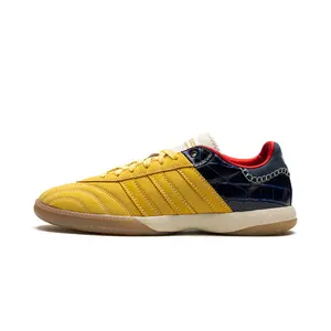 Samba Millenium "Wales Bonner - Fade Gold / Navy Croc" IH8407