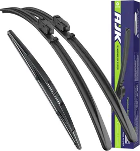 Wiper Blades for Subaru Ascent 2019 2020 2021 2022 2023, 3 Piece All Weather OEM Quality Automotive Replacement Windshield Wiper Blades for My Car
