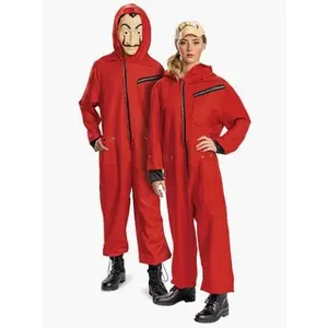 Money Heist - Prisoner - Red - Costume - Adult - 3 Sizes