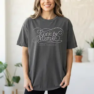 Iconic By Mistake Comfort Color T-shirt, Music Fan Concert T-Shirt, Unisex Shirt, Gift For Fan, Nostalgic Pop Culture Clothes