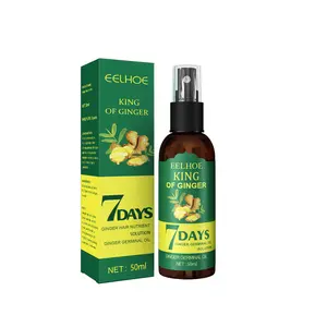 EELHOE Ginger Hair Spray, Strengthens Hair, Massages Scalp And Restores Hair rosemary hair essential oil daily hair care product hair  oil  treatment Colorful Gemstone Hair Styling Set