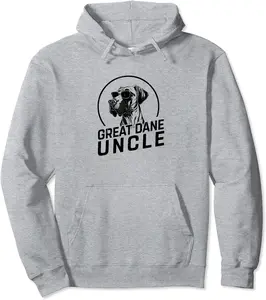 Great Dane Uncle Gifts Funny Dog Owners Lovers Grand Paw Dad Pullover Hoodie - Jessicabal Shop 57B0CX9H4967