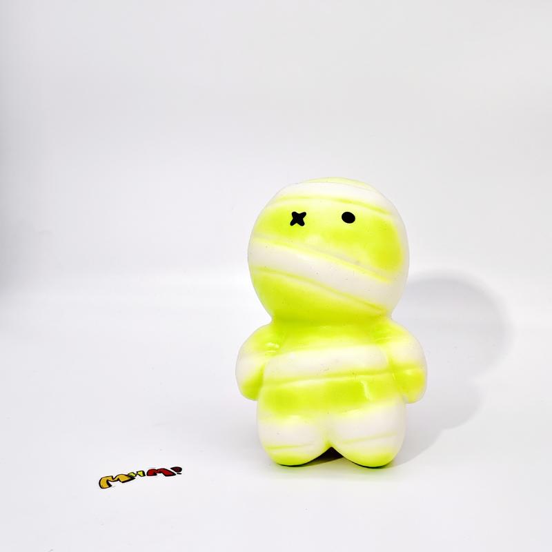 MHM Squishy Wind-Bread Buddy Stress Relief Toy - Sticky, Moist, Soft, Slow-Bouncing Foods Sensory Tool for Tactile Relaxation 9.65x6.89x4.13in