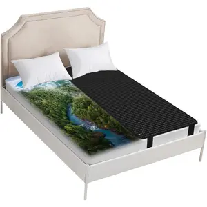 Grounding Mat for Bed, PU, of Grounding Bed Mat, Improves Sleeping, Grounding Mat Pad for Feet, Queen, 27x78IN