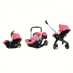 Baby Stroller Multifunctional Car Seat 3 in 1 For Newborn Prams Infant Buggy Safety Cart Carriage with Adjustable Bassinet