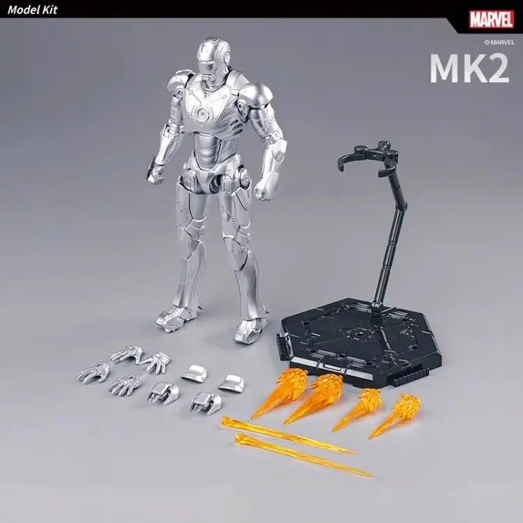 Marvel Iron Man MK2  1/12  Scale Assemble Action Figure