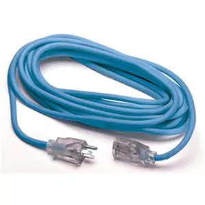 212 MAIN ATD Tools 8003 50 Ft. 3-Wire Grounded Extension Cord with Grounded Plug, Flexible Cable, Oil-Resistant for Outdoor Floor Use
