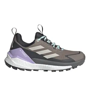 adidas Womens Terrex Free Hiker 2.0 Low Gore-Tex Hiking Hiking Sneakers Shoes - Black, Brown