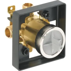 Faucet R10000-UNBX MultiChoice Universal Tub and Shower Valve Body for Tub Faucet Trim Kits