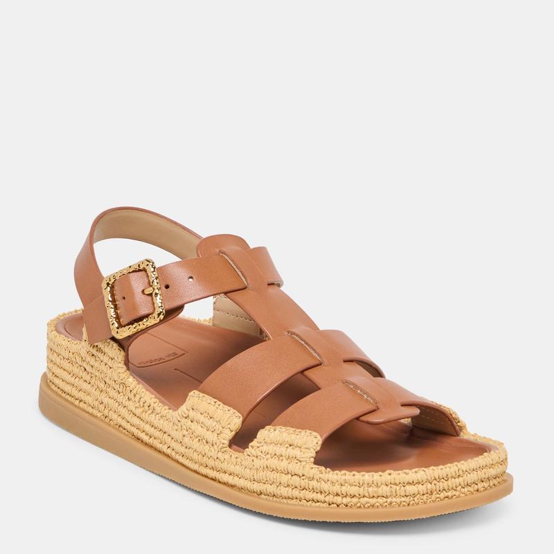 Dolce Vita SHENNA SANDALS SADDLE LEATHER