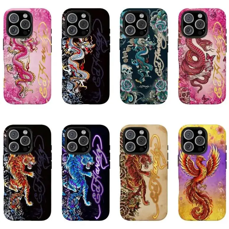 Vintage Skull Leopard Tattoo iPhone Case Aesthetic Y2k Trendy Tiger  Collage Phone Casefor iPhone 16/15/14/13/12/11/17 ProMax Plus for Samsung phones, suitable for both men and women,  Perfect Gift for Women Men.A gift for the fans