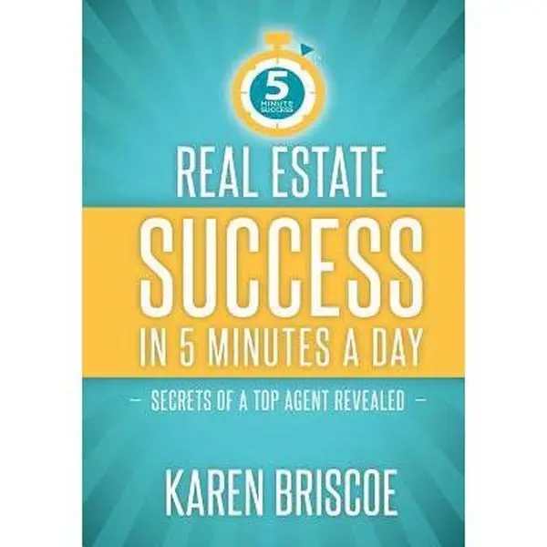 USED Book - Real Estate Success in 5 Minutes a Day: Secrets of a Top Agent Revealed by Briscoe, Karen (Paperback) - english