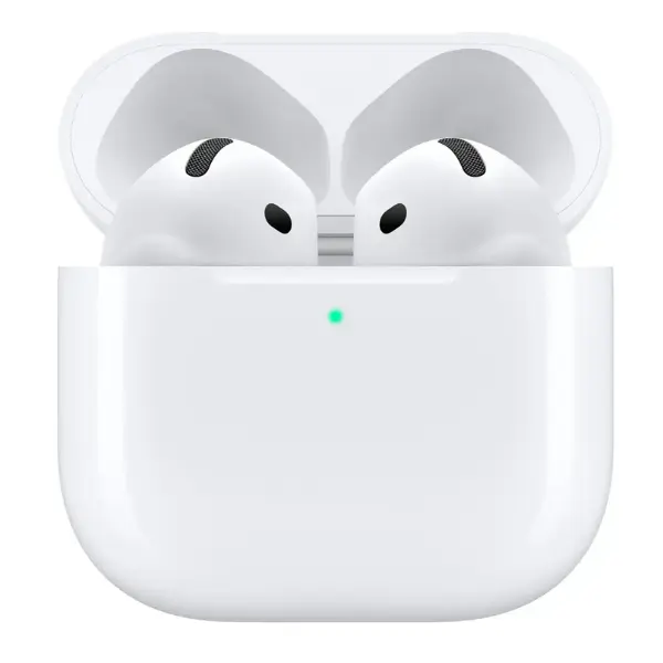 Refurbished Apple AirPods 4 (With Active Noise Cancellation, USB-C) - White - Excellent Condition with 1-Year Warranty by Plug - 410922