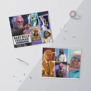 Baby Billy Freeman 2026 Wall Calendar, Funny TV Character Comedy Planner, Pop Culture Monthly Art Gift, Colorful Fan Collectible
