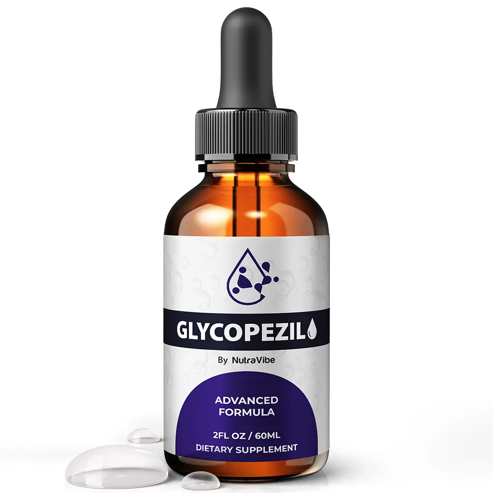 Glycopezil Drops - Advanced Natural Dietary Supplement with 121mg Proprietary Blend for Health & Wellness