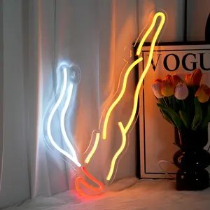 Unique Cigar Smoke Neon Sign fnaf lamp light bulb