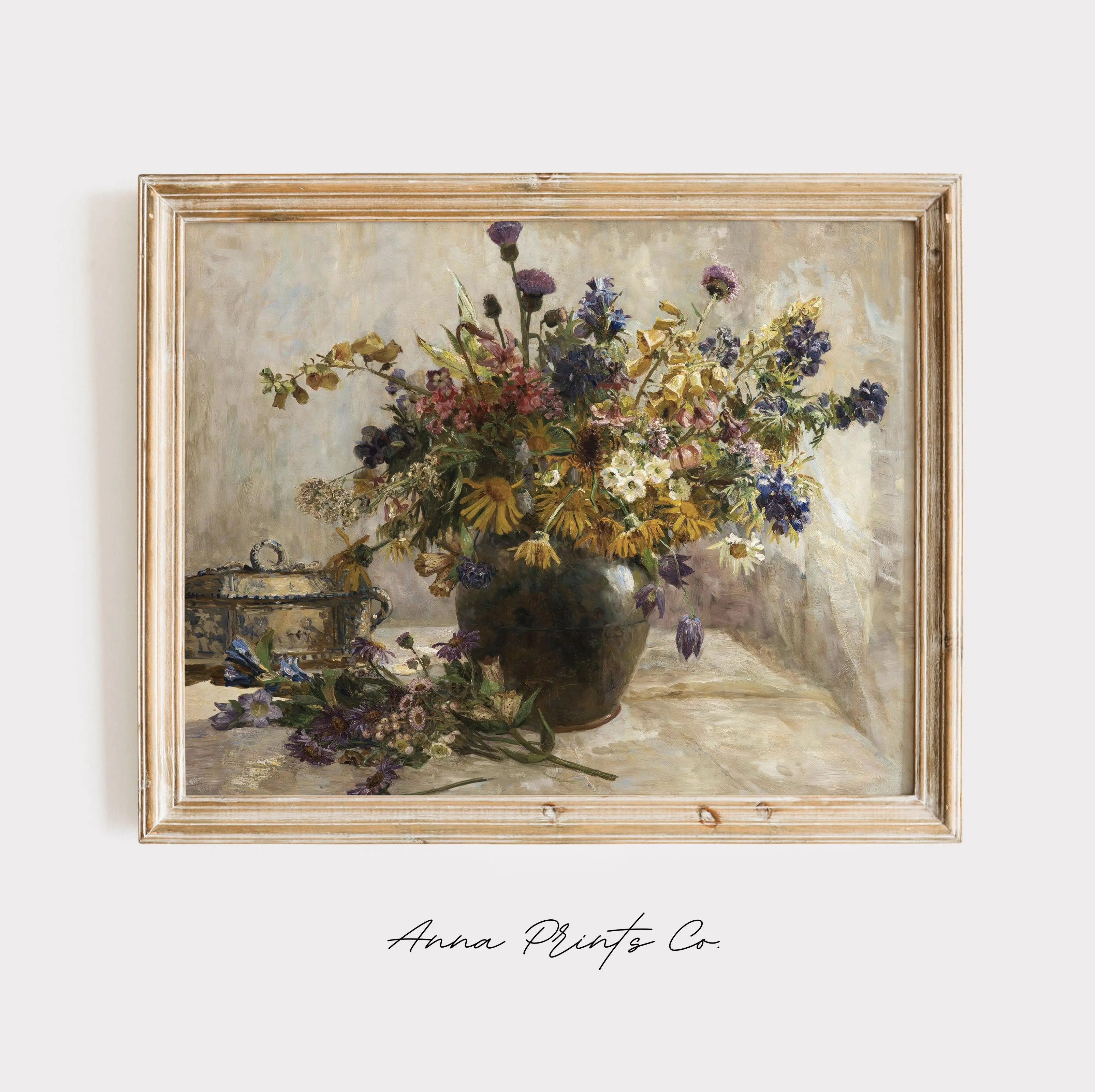 Unframed Vintage Art Print: From the Alps | Marie Egner (c. early 20th century) | Museum Quality Giclee Artwork | Antique Aesthetic Home Decor