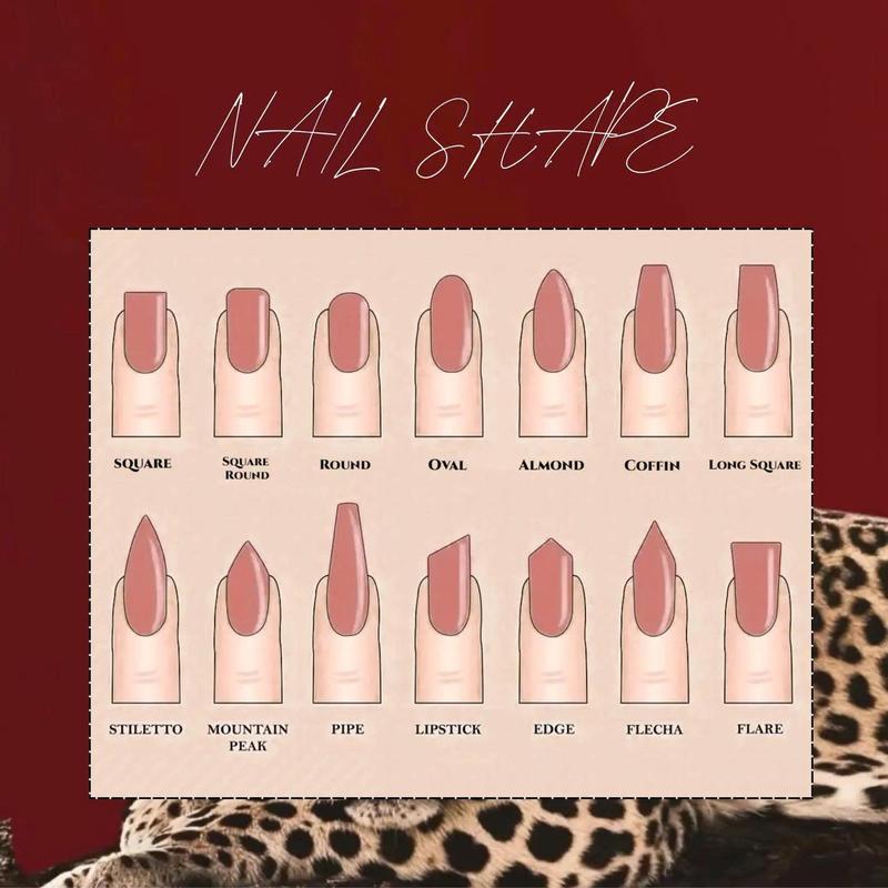 Colorful Cartoon Press On Nails – Long Stiletto Fake Nails with Pop Art Cat, Tiger, Rainbow, Heart, Zebra Print & Rhinestone Nail Art Design for Women