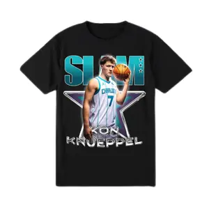 [SLAM] Kon Knueppel Rookie Star shirt, Basketball Prospect Graphic Vintage Streetwear shirt for Charlotte Fans, Draft Night Gift