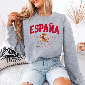 Spain Sweatshirt -Espana sweatshirt -Spain Gift, Spain Souvenir