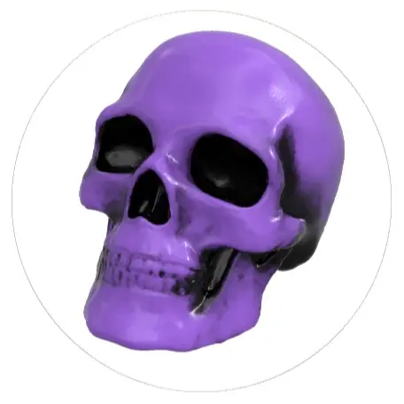 Purple Skull