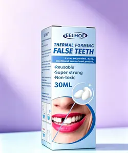 30 ml Box Malleable Dental Gel Film And Television Makeup Denture Modification Temporary Dental Filling Gel For Filling Cavities And Gaps Between Teeth