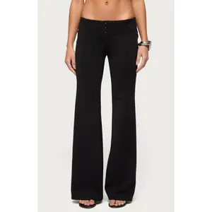 Edikted Women's Katalia Sequin Flared Pants