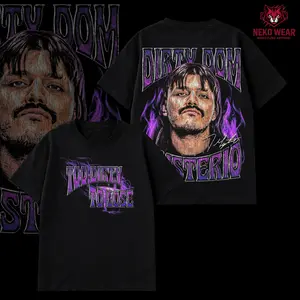 WWE Dirty Dom Dominik Mysterio Vintage Wrestling T Shirt Hoodie, Oversized Heavyweight Graphic Tee, Judgment Day Heel Era Shirt, Gym Pump Cover Streetwear, Unisex Outfit, Wrestling Gift