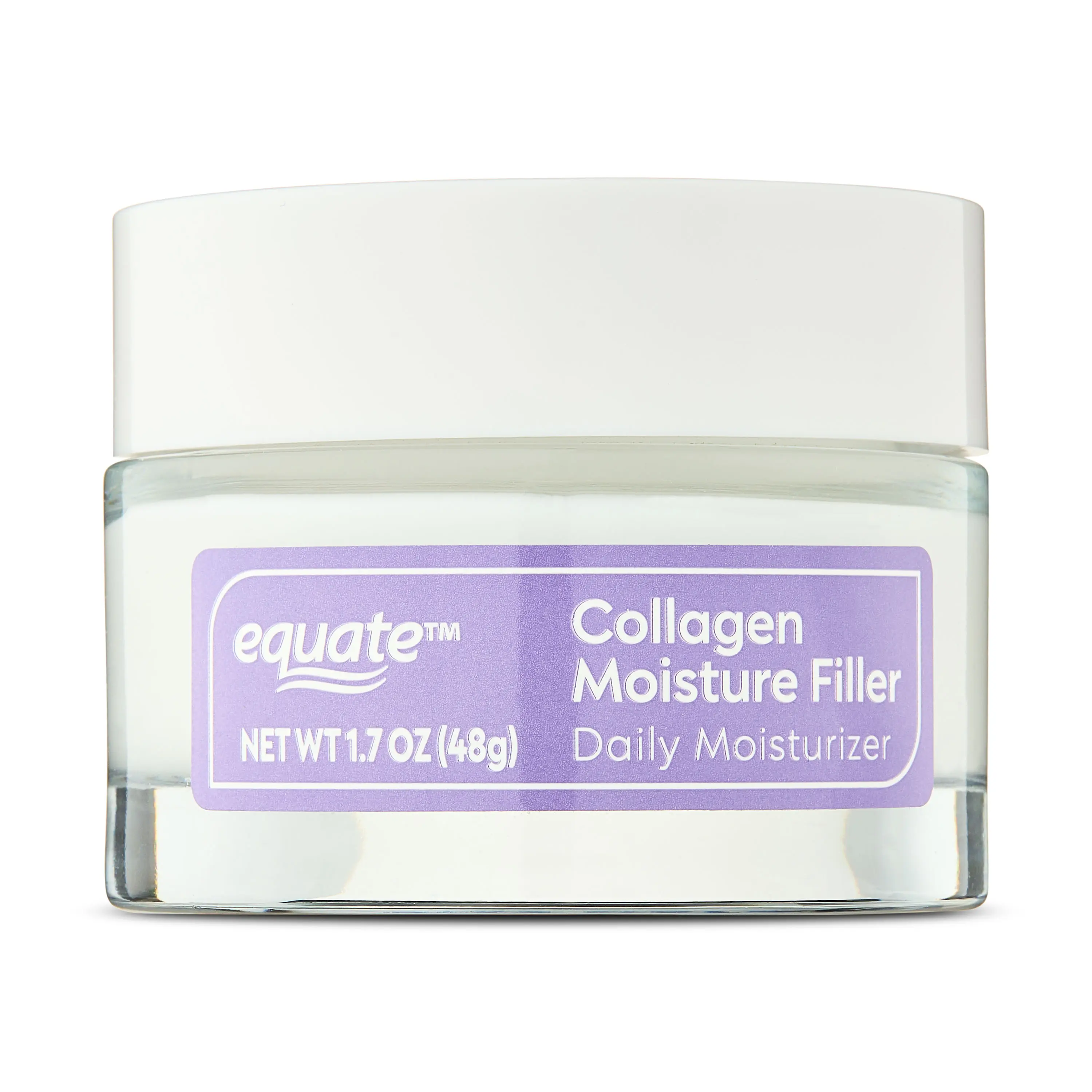 Equate Collagen Day & Night Moisturizer for Face Care to Smooth & Soften Skin, 1.7 oz