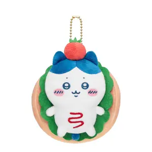 Chiikawa Bakery Series Plush Keychains – Sandwich & Hot Dog Mascot Mini Plushies Usagi Hachiware Momonga