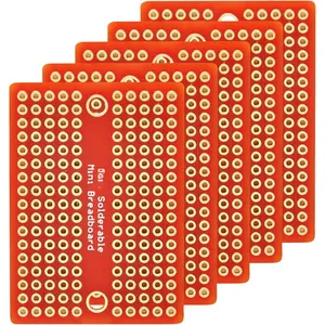 Mini Solder-able Breadboard  Plated Finish  Board PCB for Arduino  DIY (Pack of 5 count) GK1009