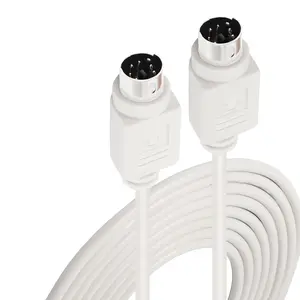 8.5 Feet PS/2 MDIN-6 Male to Male Cable for PS/2 Keyboard/Mouse Connector