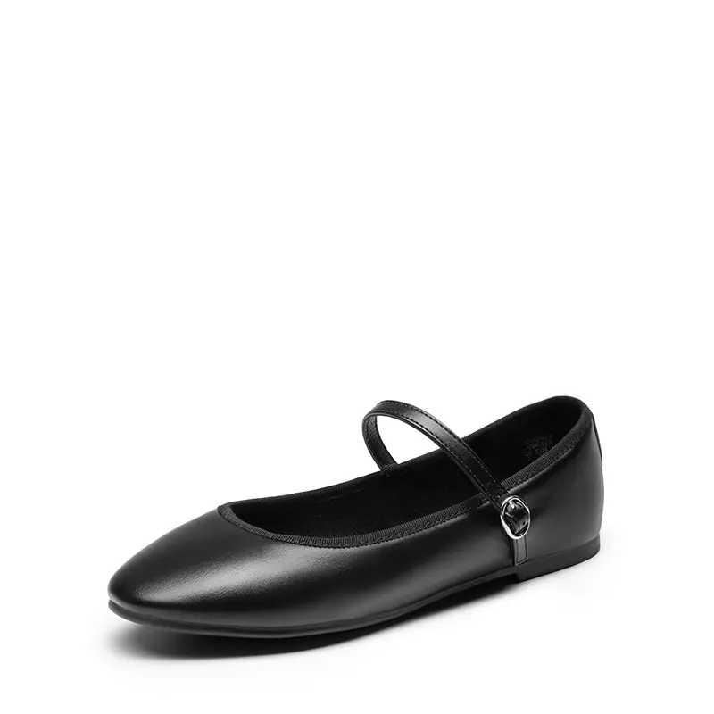 Buckle Round Toe Mary Jane Flats Buckle Round Toe Mary Jane Flats