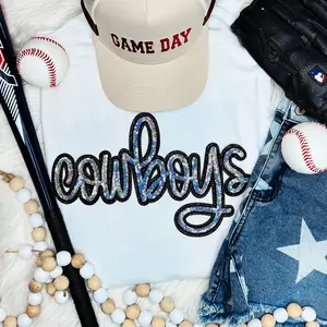 Cowboys Sequin Patch