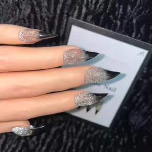 10pcs Handmade Press-On Nails, 3D Cat Claw Dragon Claw Design, Reusable Without Damaging Nails, Unique Style for Daily Wear, New Nail Type 2026