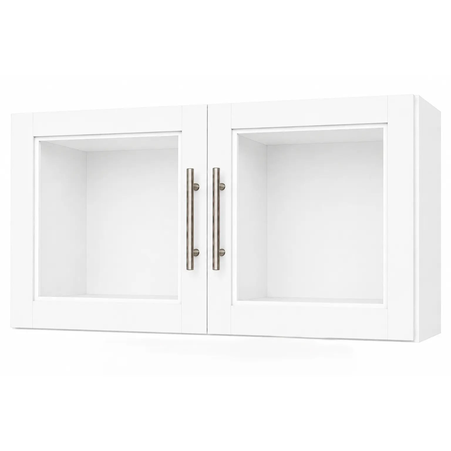 W3612GD Glass Door Wall Cabinet | 36" Wide x 12" High x 12" Deep | 2 Door | Launch Cabinet Collection