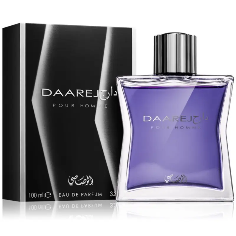 Rasasi Daarej For Men EDP - 100 ML (3.4 Oz) Long Lasting Men’s Fragrance with Fresh and Sweet Notes of Vanilla i got you vanilla