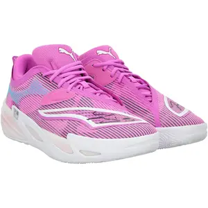 Josh Giddey Chicago Bulls Autographed Player-Worn Purple Puma Shoes from the 2025-26 NBA Season - Fanatics Authentic Certified