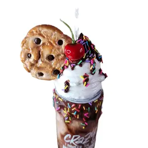 Cookie and Coffee Tumbler, 20 oz  Handmade Drinkware Bottles  Water Bottles Lid Insulated Bottled Cup Reusable Portable