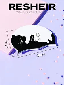 Professional Silicone Swim Cap for Women, Waterproof Ear Protection, Long Hair Friendly, Adult Large Size, Comfortable Men's Fashion Swim Hat