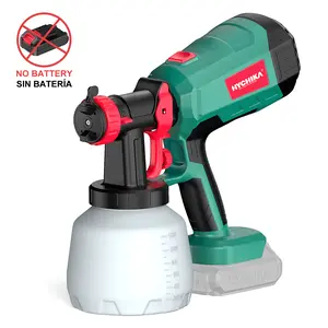 HYCHIKA Cordless Paint Sprayer - Makita 18V Battery-Compatible Spray Gun (Tool Body Only, Battery Not Included), 1200ml Paint Container, 3 Nozzle Sizes, 2 Cleaning Tools, Easy-to-Clean for Electric Spraying Tasks