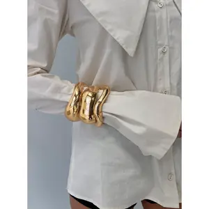 Hot Gossip Cuff Set Gold