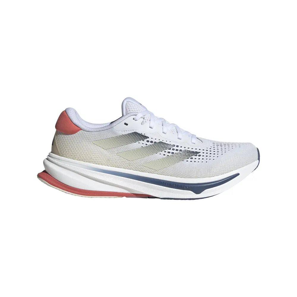 adidas Mens Supernova Rise Running Sneakers Shoes - White adidas Mens Supernova Rise Running Sneakers Shoes - White