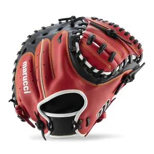Marucci Caddo Series V2 Baseball Glove 31.00 CM Solid Web Right Hand Throw Red/Black