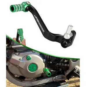 Dirt Bike Shifter Folding Gear Shift Pedal Lever Aluminum for Kawasaki KLX140 2008-2024 KLX140L 2008-2024 KLX140G 2017-2024 Motor Parts Accessories