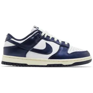Nike Dunk Low PRM "Midnight Navy" Women Fashion Sneakers Casual Walking Shoes