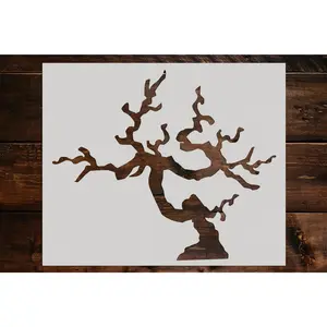 Tree Stencil - Art and Wall Stencil